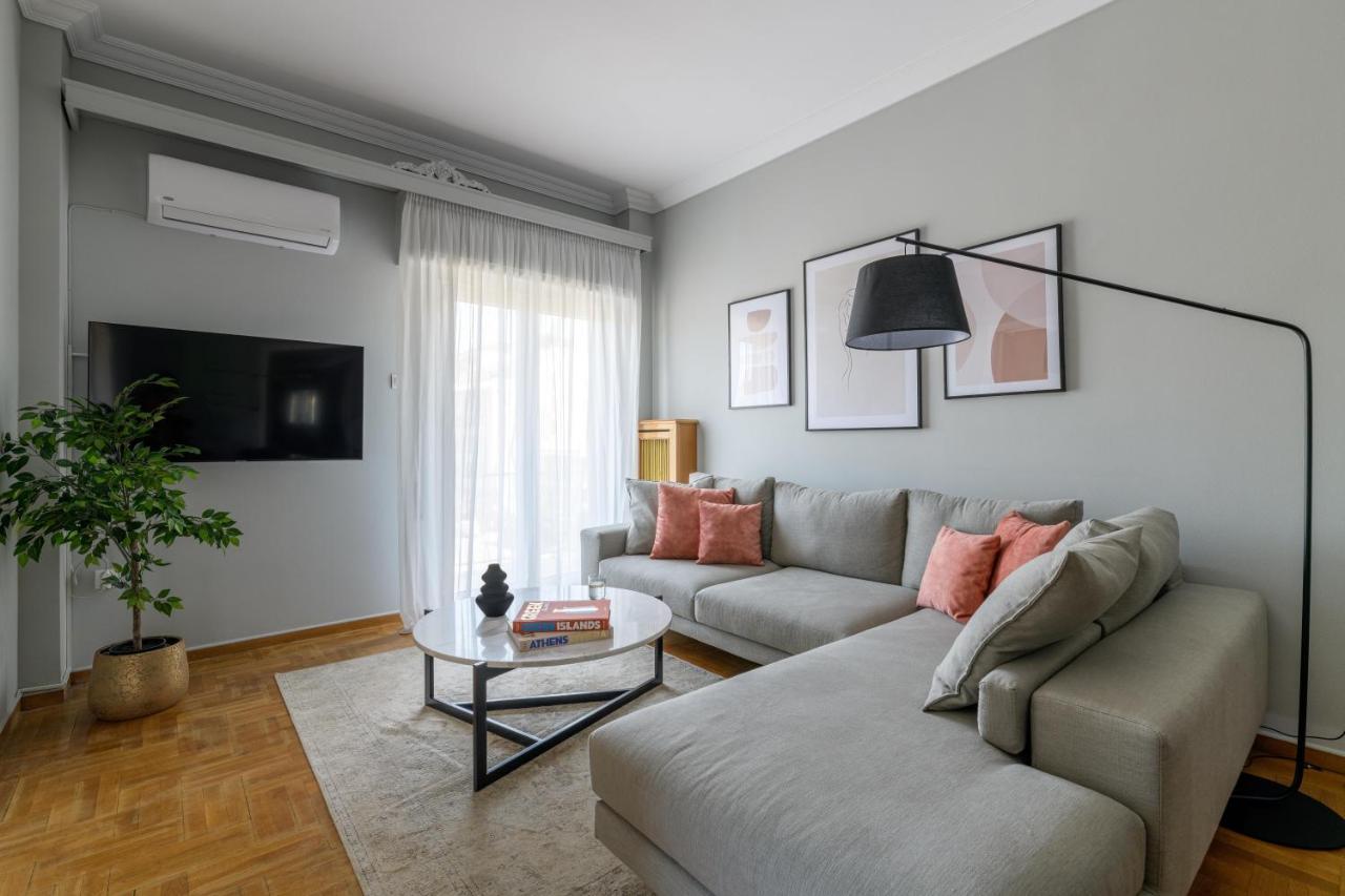 Aura Homes, Classic Apartment In Central Atenas Exterior foto
